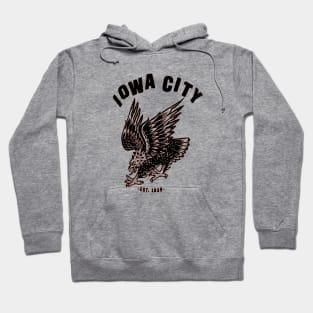 Iowa City Eagle Hoodie